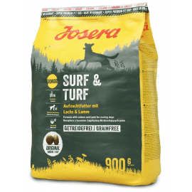 Josera (Йозера) Surf & Turf Junior Grainfree Salmon & Lamb сухой корм для щенков и юниоров средних и больших пород ЛОСОСЬ и ЯГНЕНОК Josera (Йозера) Surf & Turf Junior Grainfree Salmon & Lamb сухой корм для щенков и юниоров средних и больших пород ЛОСОСЬ и ЯГНЕНОК