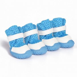 Ruispet демисезонные ботинки для собак малых пород, синий