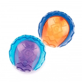 GiGwi (Гігві) Ball ДВА М'ЯЧА іграшка для собак з пищалкою, 6 см