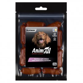 AnimAll Platinum лакомство для собак МИНИ КОЛБАСКИ З УТКОЙ