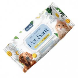 Modes Pet Sanit вологі серветки для тварин, універсальні, БЕЗ АРОМАТУ, ЕКСТРАКТ РОМАШКИ