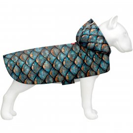 Collar WAUDOG Clothes дождевик-накидка з капюшоном для собак, ЧЕШУЯ