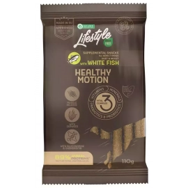 Natures Protection (Нейчез Протекшин) Lifestyle Grain Free White Fish Healthy Motion Беззерновое лакомства для активных взрослых собак БЕЛАЯ РЫБА