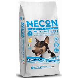 Necon No Gluten Dog Turkey and Rice сухой корм без глютена для собак всех пород ИНДЕЙКА