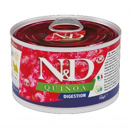 Farmina N&D Grain Free Quinoa Digestion Lamb & Fennel Adult Mini вологий корм для собак малих порід, у разі порушень травлення ЯГНЯ ТА КІНОА Farmina N&D Grain Free Quinoa Digestion Lamb & Fennel Adult Mini вологий корм для собак малих порід, у разі порушень травлення ЯГНЯ ТА КІНОА
