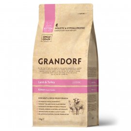 Grandorf (Грандорф) Lamb & Turkey Kitten сухий корм для кошенят, вагітних і годуючих кішок ЯГНЯ та ІНДИЧКА Grandorf (Грандорф) Lamb & Turkey Kitten сухий корм для кошенят, вагітних і годуючих кішок ЯГНЯ та ІНДИЧКА