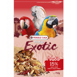 Versele-Laga (Верселе-Лага) Prestige EXOTIC NUTS (ЭКЗОТИК НАТC) корм для крупных попугаев с экзотическими орехами