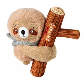 GiGwi (Гигви) Shaking Fun игрушка для собак с большой пищалкой ЛЕНИВЕЦ