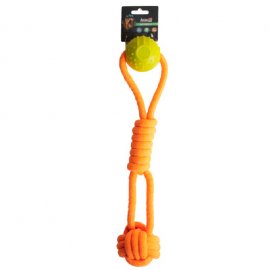 AnimAll GrizZzly інтерактивна іграшка МОТУЗКА З КУЛЬКОЮ