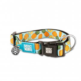 Max & Molly Urban Pets Smart ID Collar ошейник для собак с QR-кодом Sweet Pineapple