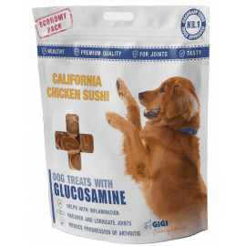 Gigi (Гиги) California Chicken Sushi with Glucozamin лакомство с глюкозамином для собак, роллы КУРИЦА