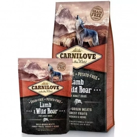 Carnilove LAMB & WILD BOAR (ЯГНЕНОК И ДИКИЙ КАБАН) корм для взрослых собак Carnilove LAMB & WILD BOAR (ЯГНЕНОК И ДИКИЙ КАБАН) корм для взрослых собак