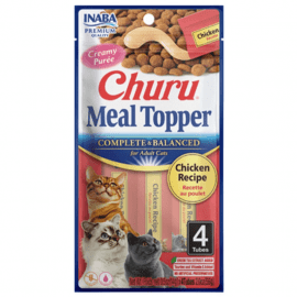Inaba Churu Meal Topper Chiken лакомство для кошек, мусс КУРИЦА