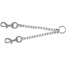 Trixie - Поводок для двух собак металлический (спарка)