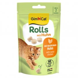 Gimcat Rolls Chicken лакомство для кошек КУРИЦА