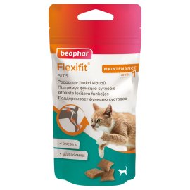 Beaphar Flexifit Bits подушечки з глюкозаміном для здоров'я суглобів у кішок