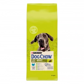 Dog Chow Adult Корм для дорослих собак великих порід з індичкою 14 кг