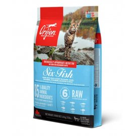 Orijen (Ориджен) 6 FISH (6 РЫБ) корм для кошек и котят Orijen (Ориджен) 6 FISH (6 РЫБ) корм для кошек и котят