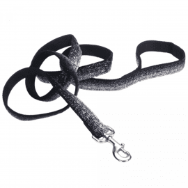 Coastal (Костал) Pet Attire Sparkles поводок для собак, ЧЕРНЫЙ