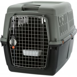 Trixie Be Eco Giona IATA переноска для животных, МЕТАЛЛ ДВЕРЬ, антрацит/серо-зеленый