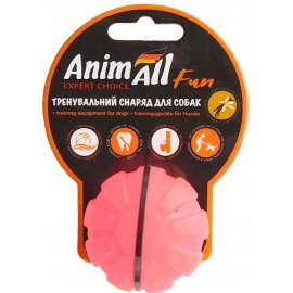 AnimAll Fun тренировочный мяч для собак, коралловый