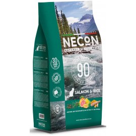 Necon Natural Wellness Adult Salmon & Rice сухой корм для кошек ЛОСОСЬ И РИС