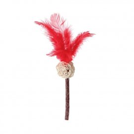 Eastland Іграшка для кішок з котячою м'ятою та мататабі, М'яч з пір'ям