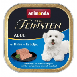 Animonda (Анимонда) Vom Feinsten Adult Chicken & Cod влажный корм для собак КУРИЦА И ТРЕСКА