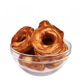 AnimAll Snack ласощі для собак КУРЯЧЕ ФІЛЕ НА КІЛЬЦІ З ПРЕСОВАНОЇ ШКІРИ