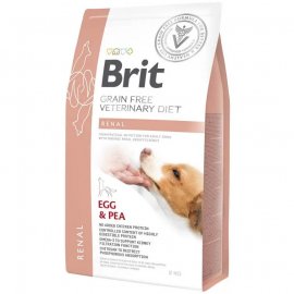 Brit Veterinary Diet Dog Grain Free Renal Egg & Pea беззерновий сухий корм для собак при нирковій недостатності ЯЙЦЯ та ГОРОХ