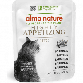 Almo Nature HFC Cat Highly Appetizing Sardines вологий корм для котів САРДИНА