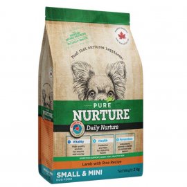Pure Nurture Daily Nurture Adult Small & Mini Lamb & Rice сухий корм для шкіри та шерсті собак дрібних порід ЯГНЯ та РИС