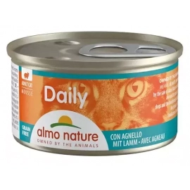Almo Nature Daily MOUSSE LAMB консервы для кошек ЯГНЕНОК, мусс
