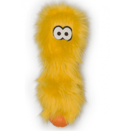 West Paw Custer Lemon игрушка пищалка для собак КАСТЕР ПУШИСТЫЙ, лимонный