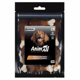 AnimAll Platinum лакомство для собак ГОЛЕНИ С КУРИЦЕЙ