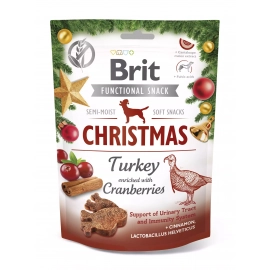 Brit Care Dog Functional Snack Christmas Turkey & Cranberries рождественские лакомства для собак ИНДЕЙКА и КЛЮКВА