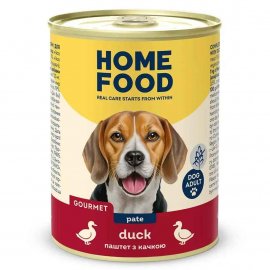 Home Food Gourmet Duck Pate вологий корм для собак, паштет КАЧКА