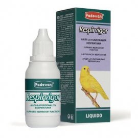 Padovan Respirvigor дополнительный жидкий корм (прикорм) для птиц, живущих в клетках и вольерах