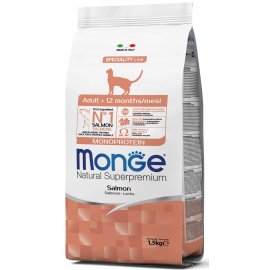 Monge Cat Monoprotein Adult Salmon сухой монопротеиновый корм для кошек ЛОСОСЬ Monge Cat Monoprotein Adult Salmon сухой монопротеиновый корм для кошек ЛОСОСЬ