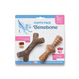 Benebone Puppy Pack Zaggler & Maplestick набір жувальних іграшок для цуценят КЛЕН І БЕКОН