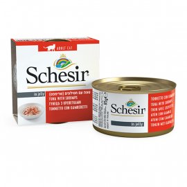 Schesir (Шезір) консерви для кішок Тунець з креветками Schesir (Шезір) консерви для кішок Тунець з креветками