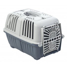 Pratiko (Пратико) Pet Carrier переноска для животных, ДВЕРЬ МЕТАЛЛ, темно-синий