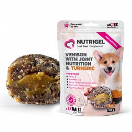 LK Baits Pet Nutrigel Venison with Joint Nutrition & Turmeric функциональное лакомство для суставов собак ОЛЕНИНА и КУРКУМА