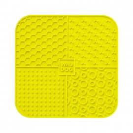 Collar WAUDOG Silicone килимок для лизання, жовтий