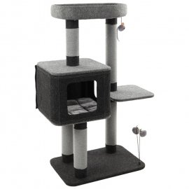 Flamingo Scratching Tree Fati ігровий комплекс для кішок, чорний