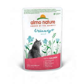 Almo Nature Holistic FUNCTIONAL URINARY HELP SALMON консервы для профилактики мочекаменной болезни у кошек ЛОСОСЬ