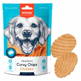 Wanpy Curvy Chips Chicken лакомство для собак КУРИНЫЕ ЧИПСЫ