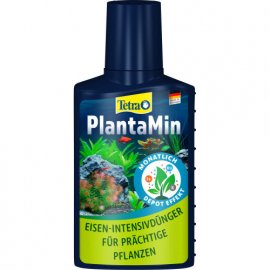 Tetra PlantaMin удобрение для зеленых аквариумных растений с железом