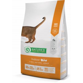 Natures Protection (Нейчез Протекшин) INDOOR (ІНДУР ПТИЦЯ) корм для домашніх кішок від 1 року