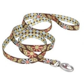 Coastal (Костал) Sublime поводок для собак, РОМАШКИ С ТОЧКАМИ